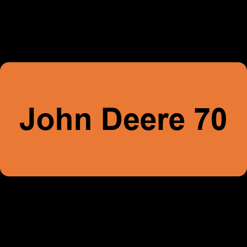 John Deere 70